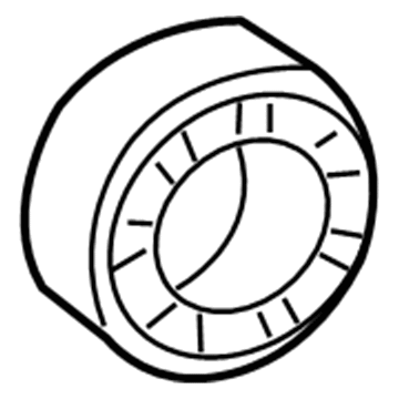 Mercedes-Benz Pinion Bearing - 230-350-02-49