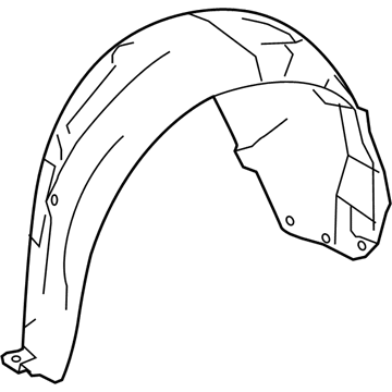 Mercedes-Benz S550 Wheelhouse - 217-690-06-30