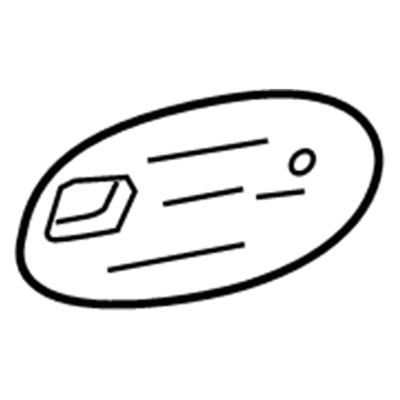 Mercedes-Benz S560 Fuel Door - 217-757-01-06
