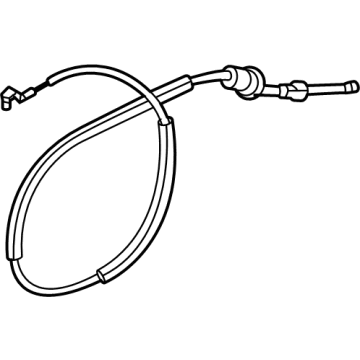 Mercedes-Benz GLE450e Door Latch Cable - 167-760-26-00