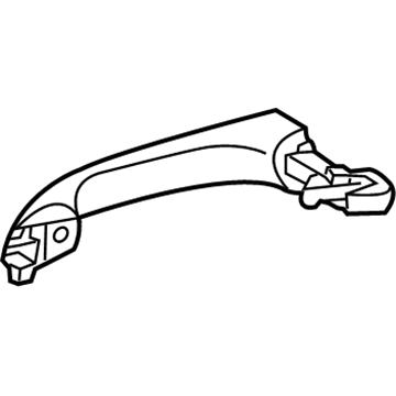 Mercedes-Benz CLS55 AMG Exterior Door Handle - 219-760-04-70-5359