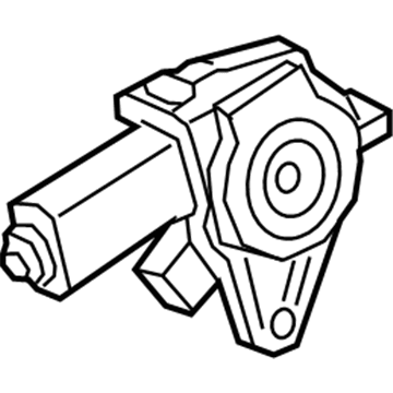 Mercedes-Benz SL43 AMG Window Motor - 000-906-61-06