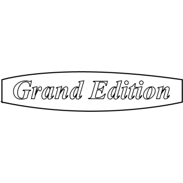 Mercedes-Benz GLS550 Emblem - 166-817-76-00