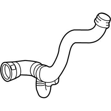 Mercedes-Benz GL450 Cooling Hose - 166-500-86-75