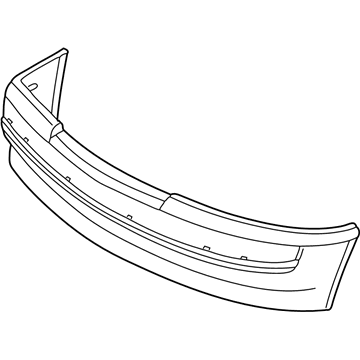 Mercedes-Benz 190E Bumper - 201-880-12-40