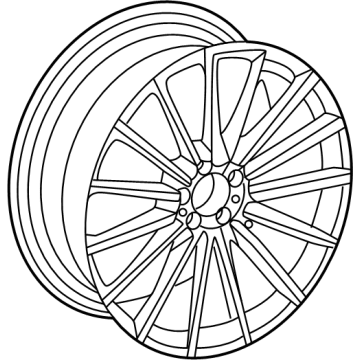 Mercedes-Benz GLA35 AMG Alloy Wheels - 247-401-52-00-7X72