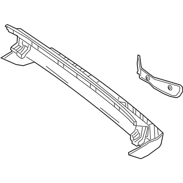Mercedes-Benz Sprinter 2500 Bumper Cover - 906-880-50-00-9B51
