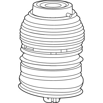 Mercedes-Benz GLC350e Air Suspension - 254-320-74-02