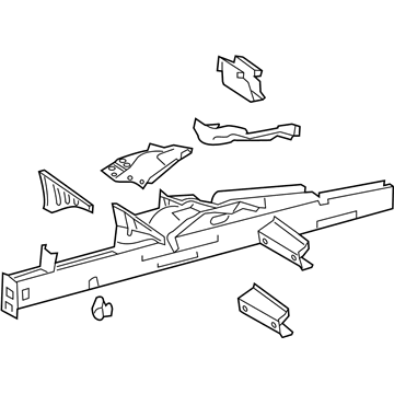 Mercedes-Benz 907-620-24-01 LONGITUDINAL MEMBER Mercedes-Benz 907-620-24-01 LONGITUDINAL MEMBER
