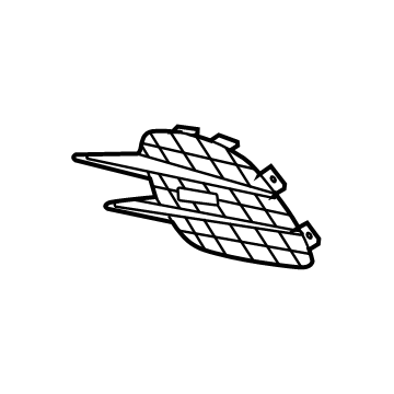 Mercedes-Benz GLC43 AMG Grille - 253-885-89-04