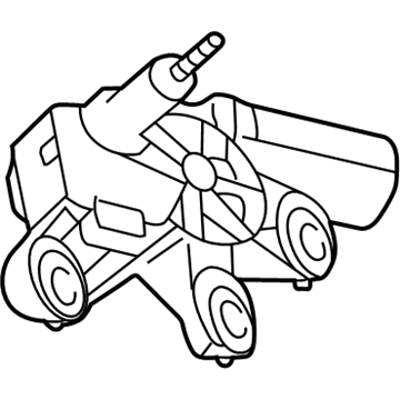 Mercedes-Benz C240 Wiper Motor - 203-820-53-42