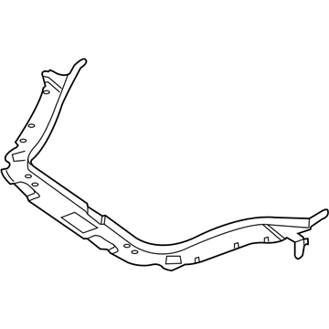 Mercedes-Benz SLK350 Radiator Support - 171-620-04-72
