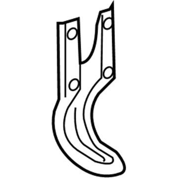 Mercedes-Benz SLK350 Radiator Support - 171-626-14-31