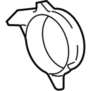 Mercedes-Benz Headlight Cover - 000-826-81-24