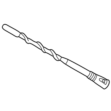 Mercedes-Benz Antenna Mast - 170-820-04-75-64