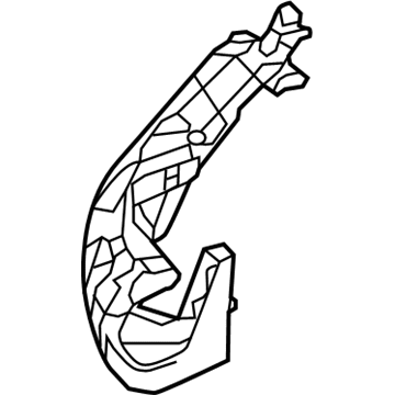 Mercedes-Benz ML250 Radiator Support - 166-620-02-91
