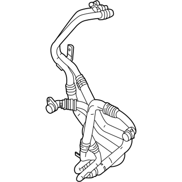 Mercedes-Benz G550 Oil Cooler Hose - 176-188-00-20