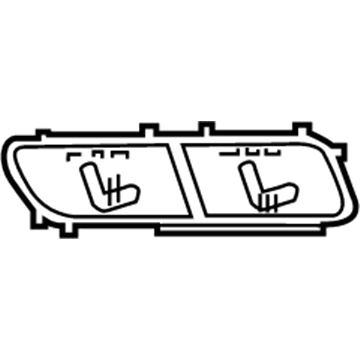 Mercedes-Benz GLC63 AMG Seat Switch - 205-905-35-20-7N49