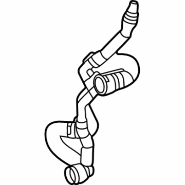 Mercedes-Benz GLE63 AMG S SUV Coolant Pipe - 167-501-85-00