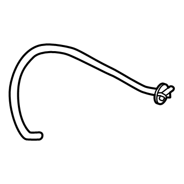 Mercedes-Benz CLE53 AMG A/C Hose - 000-832-42-00