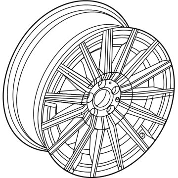 Mercedes-Benz CLE53 AMG Alloy Wheels - 236-401-23-00-7X72