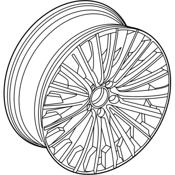 Mercedes-Benz CLE53 AMG Alloy Wheels - 236-401-21-00-7X72