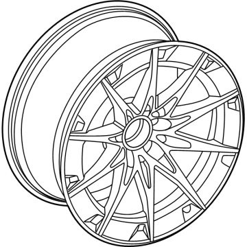 Mercedes-Benz CLE53 AMG Alloy Wheels - 236-401-28-00-7X36