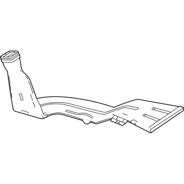 Mercedes-Benz EQB 250+ Air Duct - 243-831-01-00