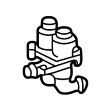 Mercedes-Benz C220 Heater Control Valve - 001-830-34-84-64
