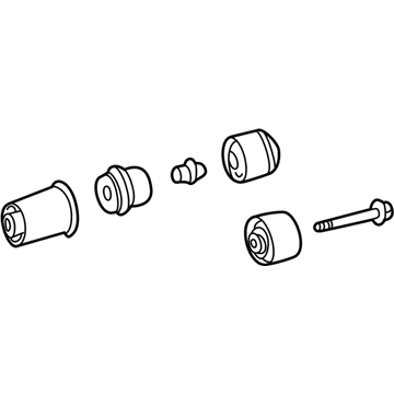 Mercedes-Benz E320 Axle Pivot Bushing - 210-330-05-75