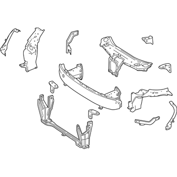 Mercedes-Benz CL65 AMG Radiator Support - 216-620-15-34