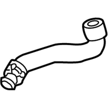 Mercedes-Benz CLK350 Coolant Reservoir Hose - 203-501-63-82