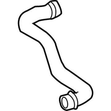 Mercedes-Benz CLK350 Coolant Reservoir Hose - 209-501-15-82