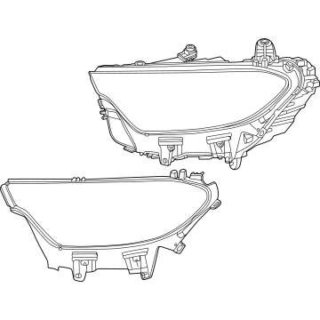 Mercedes-Benz GLC63 AMG S E Performance Headlight - 254-906-65-02