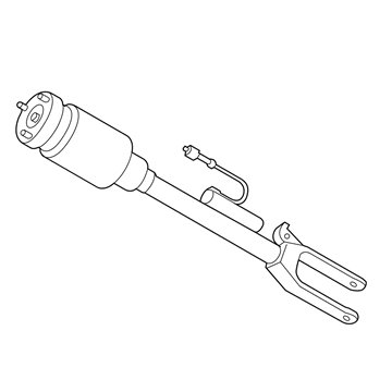 Mercedes-Benz GL320 Strut Housing - 164-320-59-13