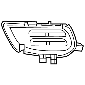 Mercedes-Benz GLA250 Grille - 156-885-54-22-64