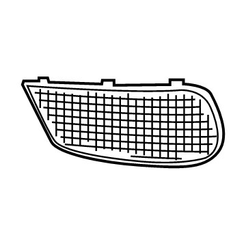Mercedes-Benz GLA250 Grille - 156-885-51-22-64