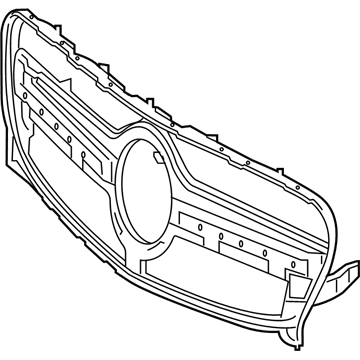 Mercedes-Benz GLA250 Grille - 156-888-07-60