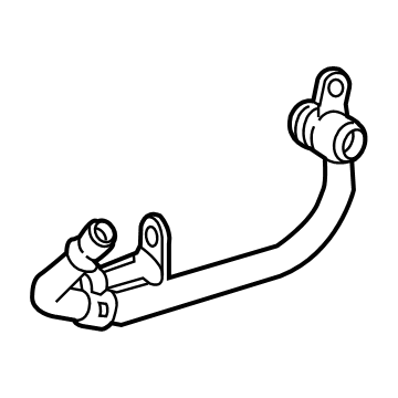 Mercedes-Benz C63 AMG S Cooling Hose - 177-200-09-01