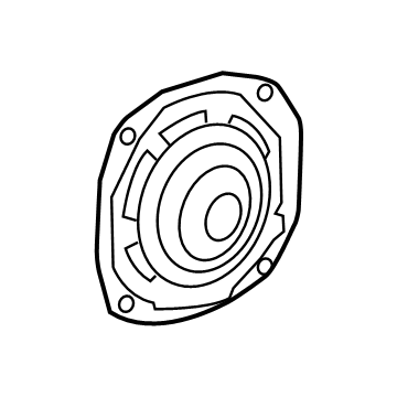 Mercedes-Benz SLK250 Car Speakers - 172-820-01-02