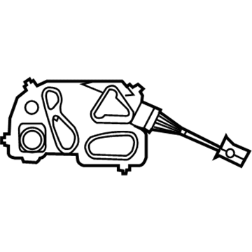 Mercedes-Benz CLK350 Seat Switch - 209-820-25-10-64-7167