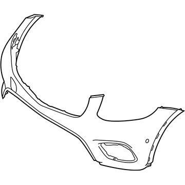 Mercedes-Benz GLC63 AMG Bumper Cover - 253-885-36-05-9999