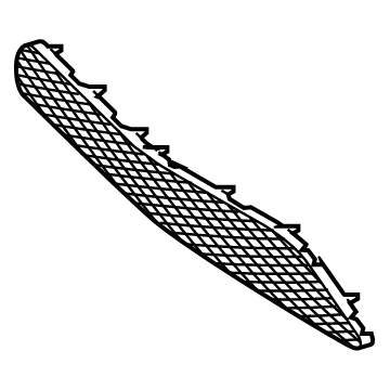 Mercedes-Benz S550 Grille - 217-885-00-53-9040