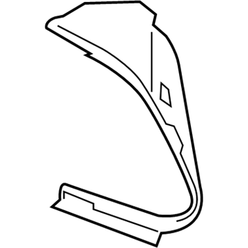 Mercedes-Benz CLS450 Air Duct - 257-885-40-02