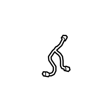 Mercedes-Benz G550 Water Hose - 463-500-97-02
