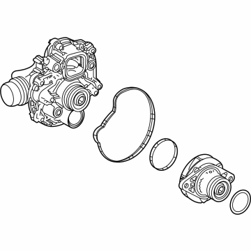 Mercedes-Benz C63 AMG S E Performance Water Pump - 139-200-00-00