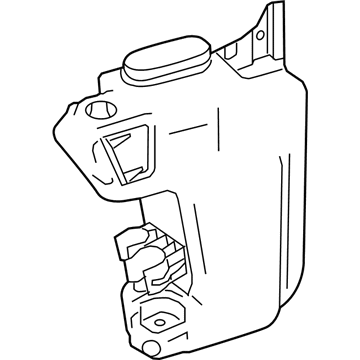 Mercedes-Benz SL550 Windshield Washer Fluid Reservoir - 231-869-01-00