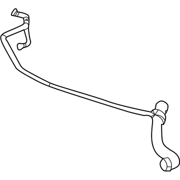 Mercedes-Benz SLC43 AMG Cooling Hose - 172-501-26-00