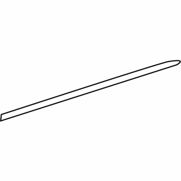 Mercedes-Benz S63 AMG E Performance Door Moldings - 223-690-47-02