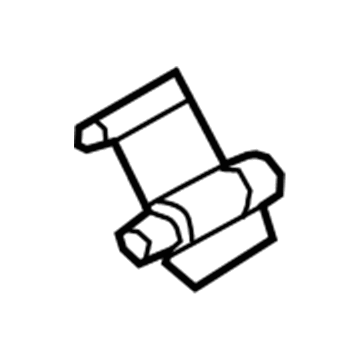 Mercedes-Benz E550 Shut Off Valve - 001-470-13-93
